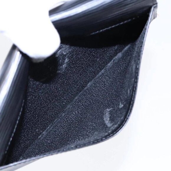 LOUIS VUITTON Epi Art Deco Clutch Bag Black M52632 LV Auth 88337 - Picture 12 of 16